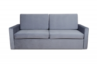 New Elegance kanapé kinyitható szekrényágyhoz 160 cm - szürke velúr, vízhatlan Sofa do polkotapczanu Elegantia 160 cm - szürke Velúr, hydrofobowy 