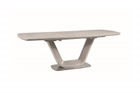 Stôl rozkladany Armani z ceramicznym blatem 160-220x90 - šedý / mramorový efekt  Stôl ARMANI CERAMIC šedý MAT 160(220)X90