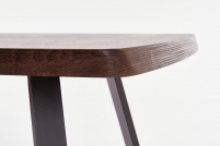 stôl Caruzzo - Antracytová / Tmavý orech Stôl caruzzo - Antracytová / Tmavý orech
