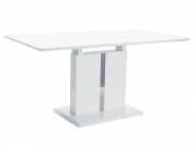 stôl rozkládací Dallas (110-150)X75 - Biely lak  Stôl dallas biely lak (110-150)x75