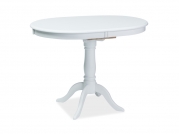 Stôl DELLO biely 100(129)x70  stOL dello biaLy 100(129)x70 
