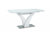 stôl rozkládací Faro 120(160)X80 - Biely lak Stôl FARO biely lak/biely lak 120(160)X80 