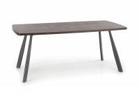 stôl Firmino - Antracytová / Tmavý orech 