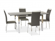 Stôl GD017 šedý 110(170)x74  Stôl gd017 šedý 110(170)x74