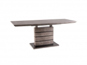 Stôl LEONARDO imitácia betónu 140(180)X80  stOL leonardo imitácia betonu 140(180)x80 