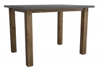 stôl Montana STW - Smooth grey + Tmavý dub lefkas - výpredaj