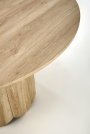 Okrúhly jedálenský stôl HUGO 120 cm - dub prírodný Stôl okrúhly120 hugo - Dub prírodné