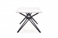 stôl Pascal - biela / Čierny Stôl pascal - biela / Čierny