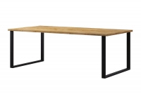 Stôl do obývačky Halle 24N0HK94  Stôl z metalowymi nohami 