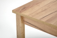 GINO stůl összecsukható Deska - Dub craft, Nohy - Dub craft (1p=1szt) stůl rozkladany 100-135x60 gino - Dub craft
