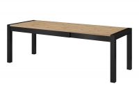 Stôl rozkladany 160-200-240 Aktiv 92 - Dub taurus / Čierny Stôl z mozliwoscia rozlozenia