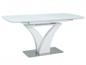 stôl rozkládací Faro 120(160)X80 - Biely lak Stôl rozkladany faro 120(160)x80 - Biely lak
