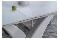 Stůl rozkládací Faro 120(160)X80 - Bílý lak Stůl FARO bílý LAK/bílý LAK 120(160)X80 