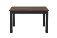 Stôl rozkladany Olin 130-175x85 - Orech okapi / Čierny