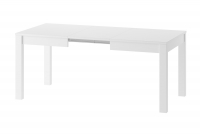 Stůl rozkládací Vega 2 - Bílý mat stůl do obývacího pokoje