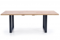 stôl rozkládací Venom 135-185/85 cm - Dub wotan / Čierny Stôl rozkladany venom 135-185/85 cm - Dub wotan / Čierny
