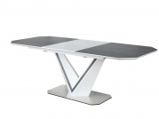 Stůl VALERIO CERAMIC bílý 160(220)X90  Stůl valerio ceramic bílý 160(220)x90