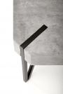 Măsuță de cafea EMILY beton/negru stolek kawowy emily beton/Černý