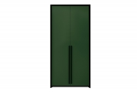 skříň Genua 105 cm - láhvová Zeleň/Černý skříň Genua 105 cm - láhvová Zeleň/Černý