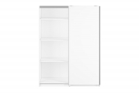 Skříň s posuvnými dveřmi Kendo 07 - 151 cm - Bílý Skříň z policemi