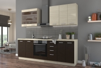 Amox 60 D 2F - Skrinka dolná  kolekcia nábytku kuchynského Amox - vizualizácia 