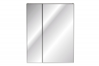 Skrinka zrkadlová do kúpeľne Monako Grey 840 - diamantová šedý  Skrinka z zrkadlom 60 cm