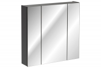 Skrinka zrkadlová do kúpeľne Monako Grey 841 - diamantová šedý  