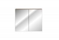 Skříňka závěsná zrcadlová Santa Fe Taupe 80 cm - křemíková šedá Skříňka lazienkowa santa fe taupe 