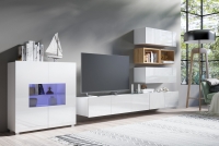 TV stolík 150 Celeste Biela TV skrinka Celeste - 150 cm - Biela