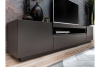 TV stolek Eston 200 cm - grafitový mat Skříňka tv Eston do obývacího pokoje