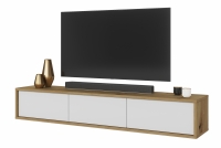 TV stolík Frida 38 - 180 cm - Dub artisan / Biely TV skrinka Frida 38 - 180 cm - Dub artisan / Biely