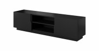TV skrinka Loftia Mini - čierna/čierny mat - skladom!