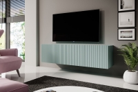 Závěsný TV stolek Nicole 150 cm - šalvějová závěsná Skříňka tv