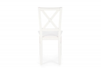 Tucara fából készült szék, kemény ülőfelülettel - fehér fából Židle skandynawskie