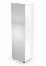 Vysoká kuchynská skrinka VENTO DL-60/214 na vstavanú chladničku - biela vento dl-60/214 Skrinka dolná vysoká Predná časť: Biely