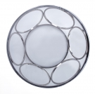 Konferenční stolek Venus - stříbrná / kouřové sklo venus Konferenční stolek, Rošt - Stříbrný, Sklo - kouřový