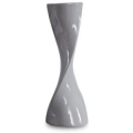 Dekoratívna váza Ivo 24 Oceľová wazon szary