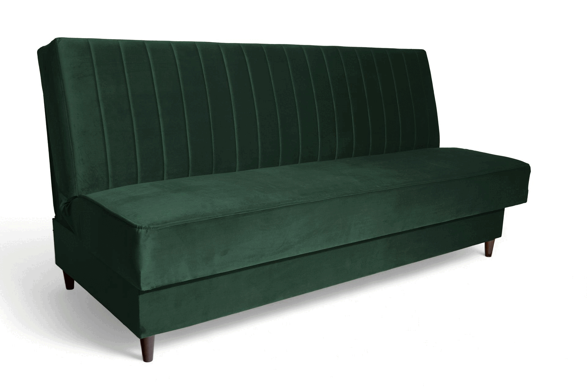 Rozkladacia pohovka Vigo s úložným priestorom – zelený zamat Kronos 14 Pohovka Vigo rozkladana S vnútorným úložným priestorom- Zelený velúr Kronos 14