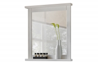 Komplet Drevenéch nábytku do kúpeľne Romantic - 65 cm duze Zrkadlo w bielyj ramie