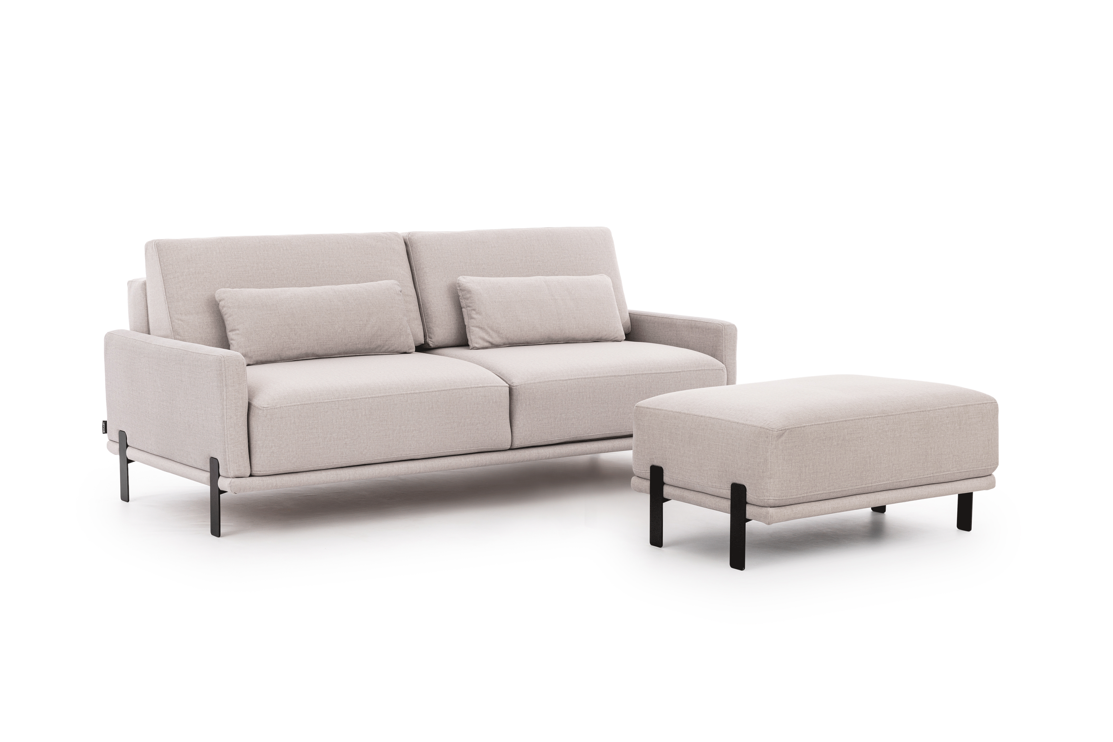 Sedacia súprava Meloria - pohovka a taburetka Komplet Pohovka meloria + puf