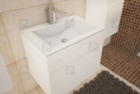 Kúpelňový nábytok Roko - MDF biely lesk Kúpelňový nábytok Roko - MDF biely lesk