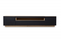 Zostava nábytku Loftia 3 - artisan/čierny mat  TV skrinka Loftia - predná strana 