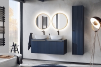 Komplet kúpeľňového nábytku Santa Fe Deep Blue III - Modrý indigo  designerskie Nábytok lazienkowe  bogart 