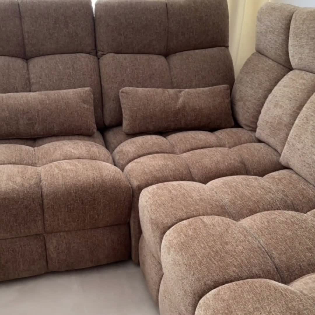 Rohová sedacia súprava Magnelio Prestige L s elektricky výsuvným sedákem Rohová sedacia súprava Magnelio Prestige L s elektricky výsuvným sedákem