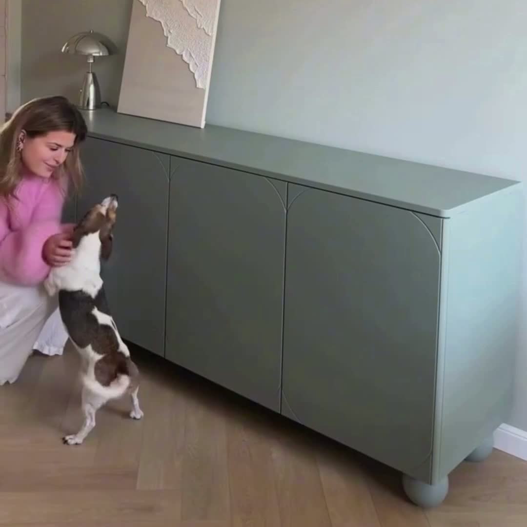 Komoda Sonatia II 150 cm - burgundová burgundowa Komoda