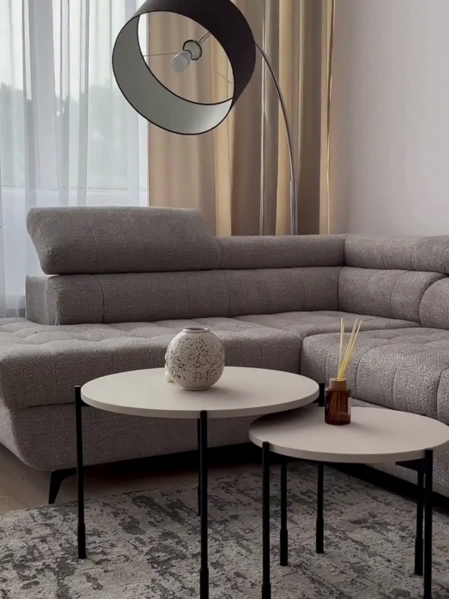 Rozkladacia rohová sedacia súprava Nardo Maxi Rohová sedacia súprava Nardo Maxi s funkciou spánku