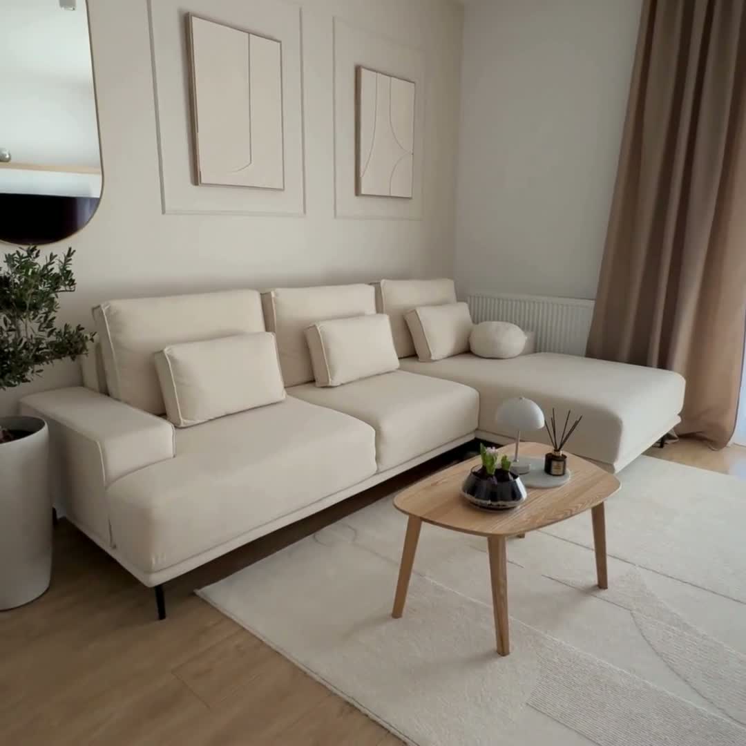 Rohová sedací souprava Nicole Mini Rohová sedací souprava rozkládací Nicole Mini