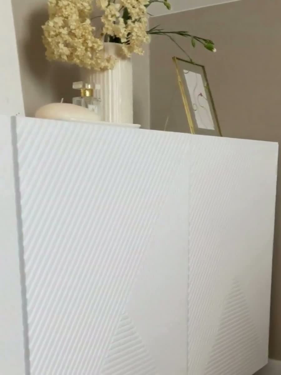 Štvordverová komoda Asha 200 cm - biely mat Komoda Asha 200 cm - biely mat