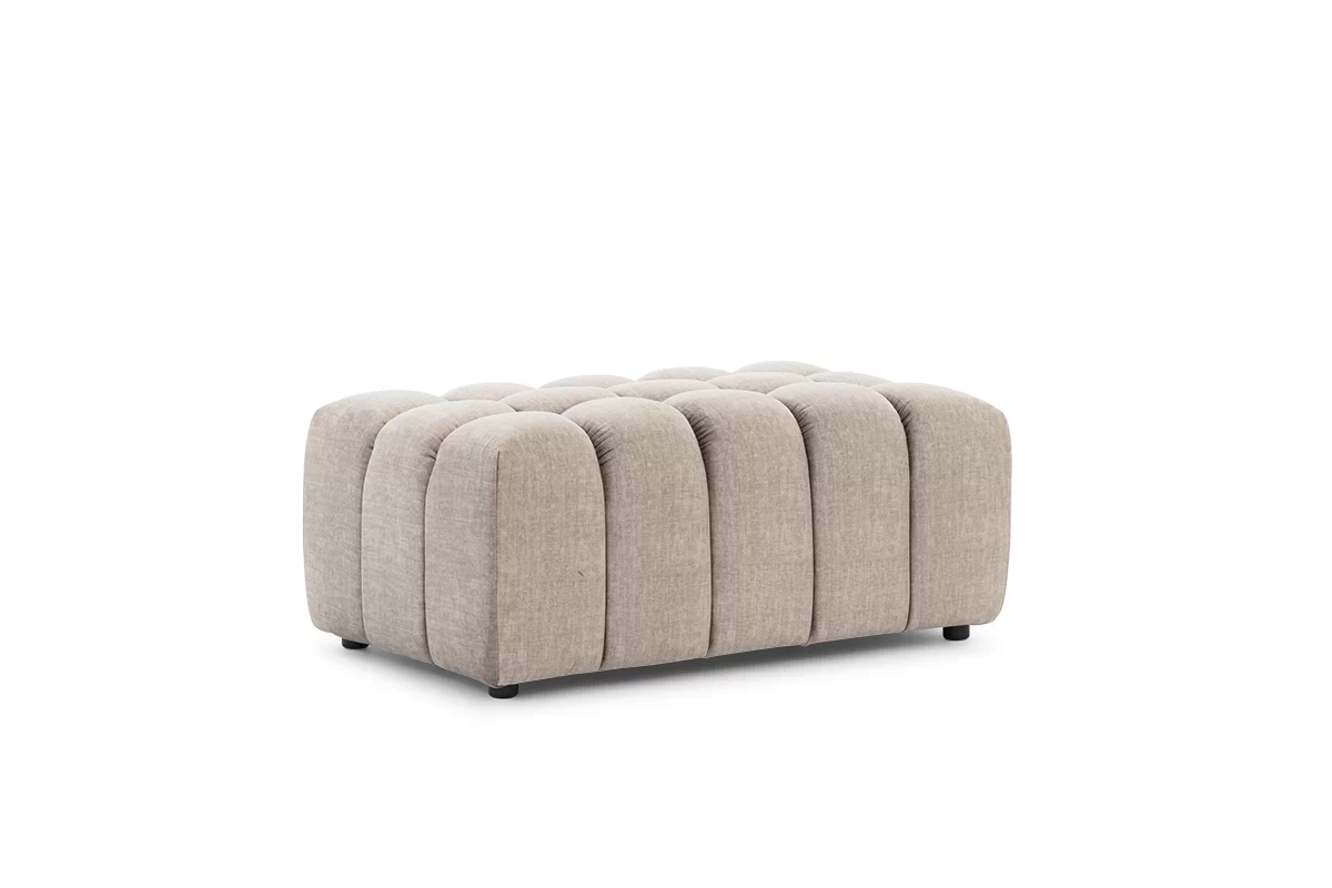 Taburet Basco – béžový velur Vogue 4 Taburet basco