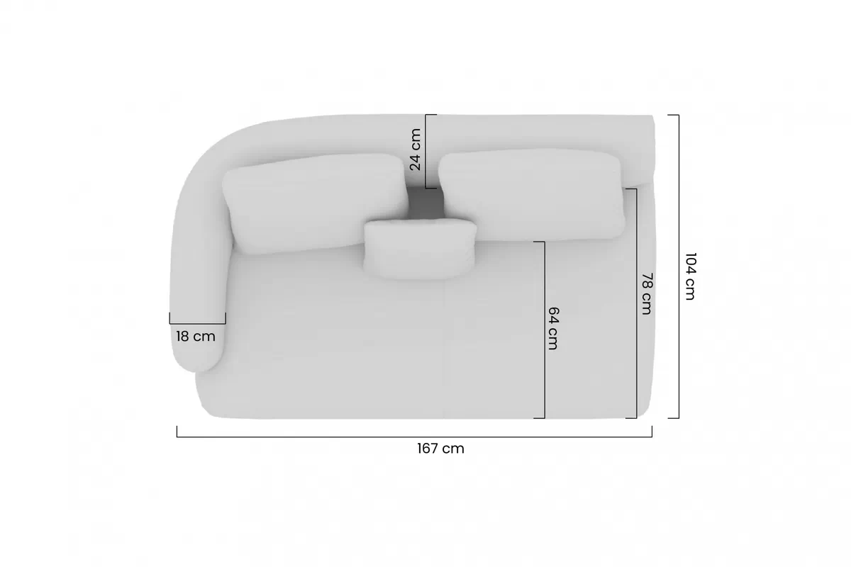Finezal 2P - béžová tkanina Tracy 211-04 Finezal 2P - Tracy 211-04